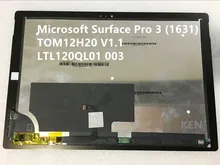 Lcd For Microsoft Surface Pro 3 1631 TOM12H20 V1 1 LTL120QL01 003 lcd touch screen digitizer