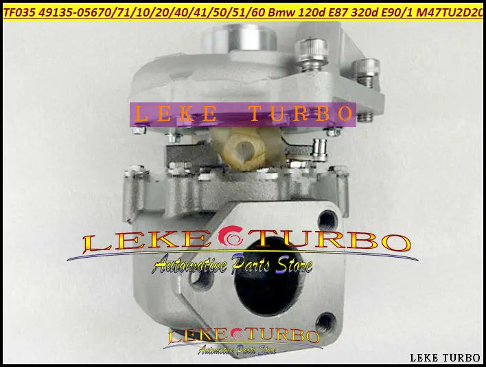 TF035HL 49135-05671 49135-05670 11657795499 Turbo Turbocharger For BMW 120D E87 320D E90 E91 2003-2006 M47TU2D20 2.0L D 163HP (2)
