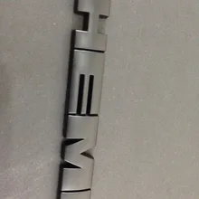 Матовый черный логотип эмблемы хеми-50 шт