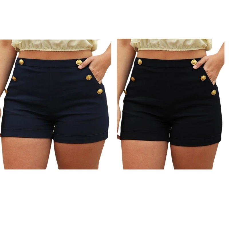 2018 Большие размеры женские узкие шорты сексуальные короткие женские повседневные короткие с эластичной талией