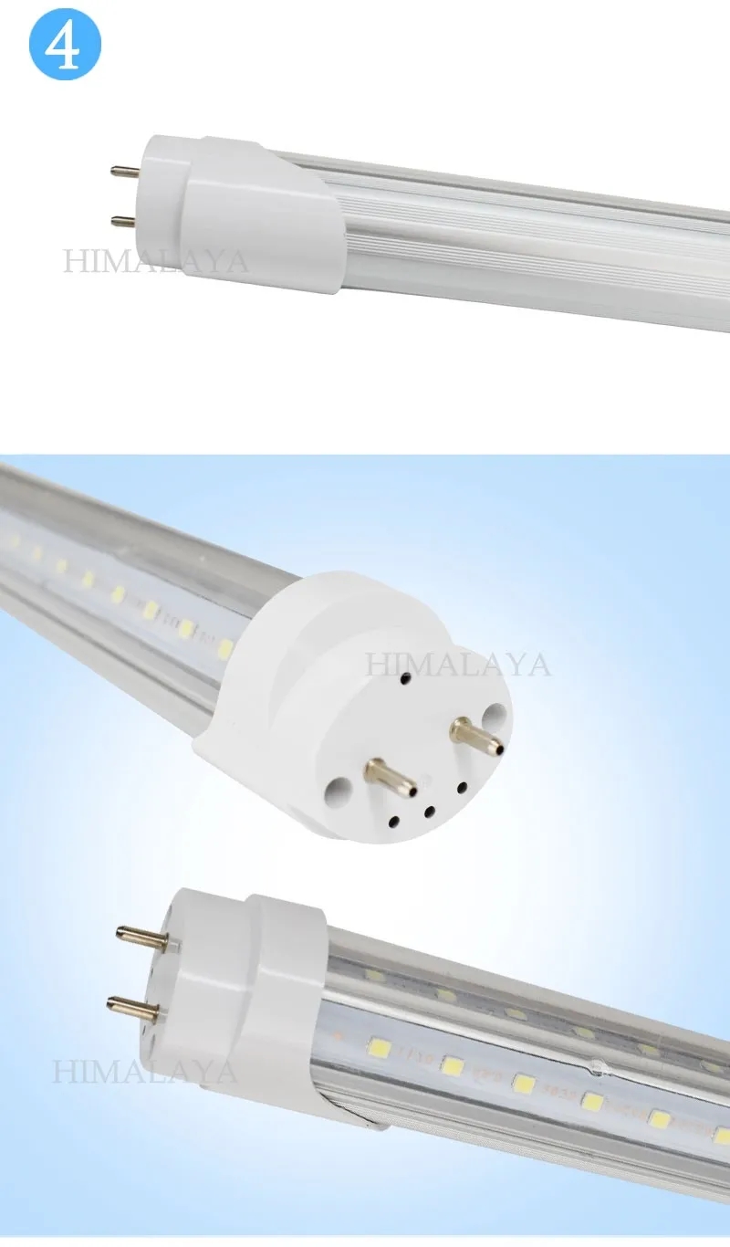 Toika 25 шт. 60 Вт 1800 мм 6ft T8 v-образный светодиодные трубки Высокая яркость SMD2835 300LED/pc 270 градусов LED