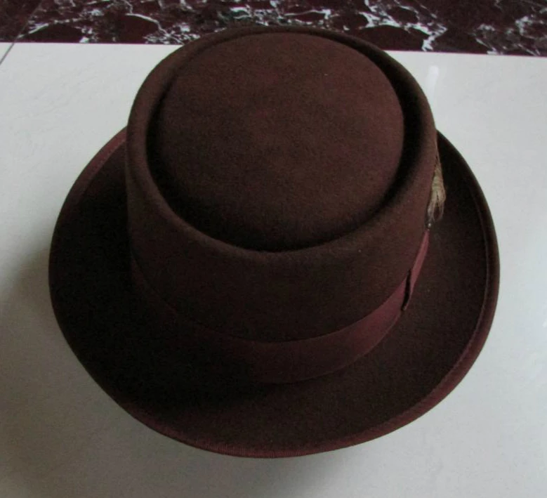 stetson stratoliner Male Fedora Hat Wool Panama Cap Male Fashion Fedoras Hat Woolen Cap Retro Joker Feathers Caps Fedora hat For Man  B-8129 fedora hats for sale Fedoras