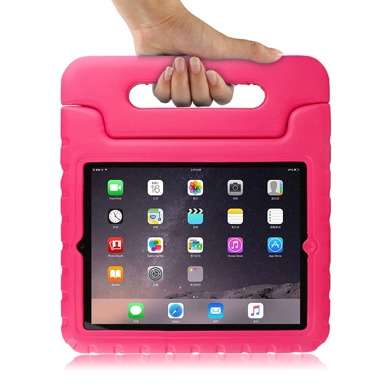 Для Apple iPad 4 iPad3 iPad2 9,7 дюймов Чехол для детского планшета ручной противоударный EVA силиконовый чехол для iPad4 iPad 3 2