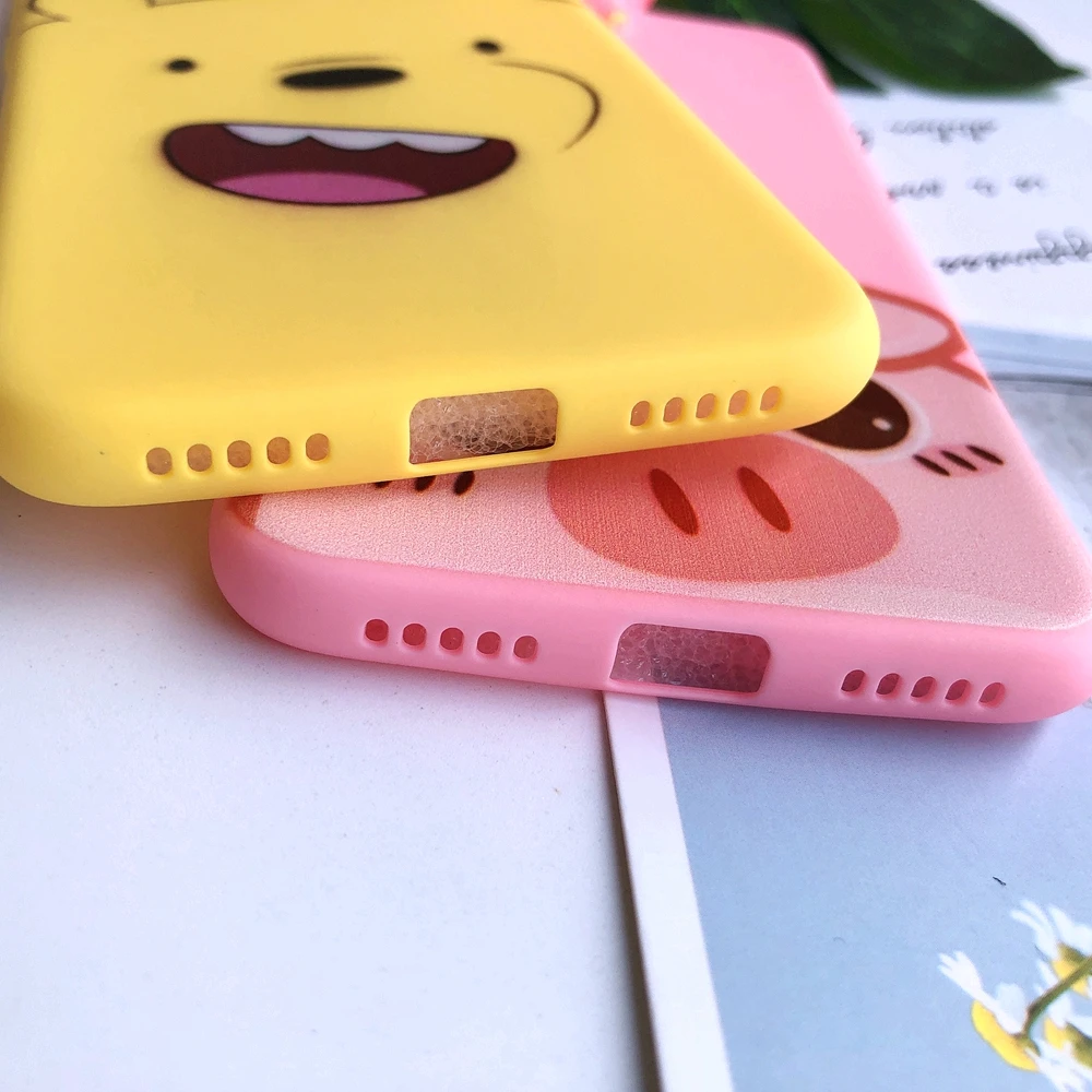 Чехол Red mi 7 Funda Xiao mi Red mi Note 6 7 Pro Чехол Red mi GO 3D Kawaii Bear силиконовый чехол для etui Xiaomi mi A2 Lite чехол для телефона