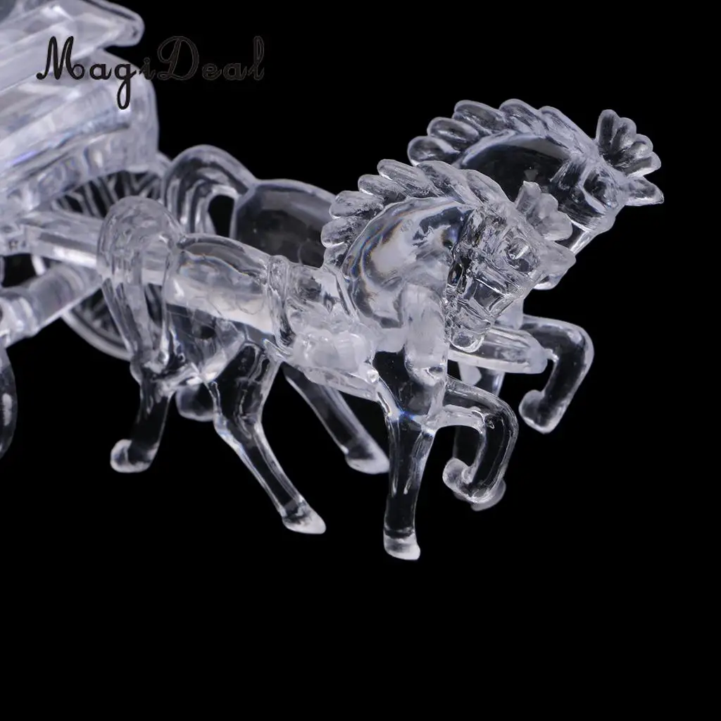 MagiDeal 12 Pieces Crystal Horse Carriage Candy Gift Boxes Party Favor Baby Shower 