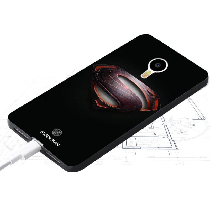 Meizu M3 Note Case Original Cover for Meizu M3 Note Case bag Cover Skin Wolf Fish Skull m3 note Fundas 100% BiNFUL 8