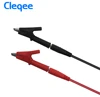 Cleqee P1041B 6-in-1 1M 4mm Banana to Banana Plug Test Lead kits Alligator Clip Clamps to 6mm U-type Plug Regulated power supply ► Photo 3/3