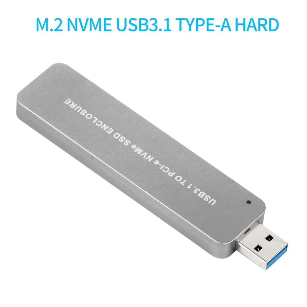 XT-XINTE LM903 USB3.1 на PCI-E NVME M.2 TYPE-A SSD жесткий диск Box адаптер карты внешний корпус чехол для 2242/2260/2280 SSD