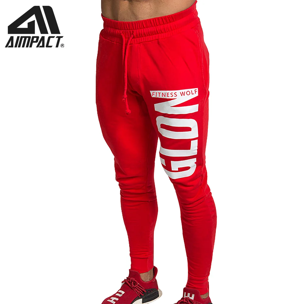 

Aimpact Fashion Fitness Pants for Men New Bodybuilding Workout Training Gymi Joggers Sweatpants Male Sporty Running Biker AM5207