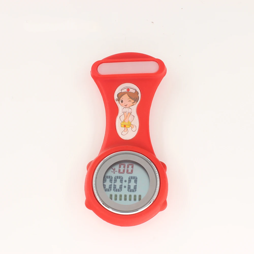 Nurseswatchfob женские модные медсестры часы карманные часы ожерелье часы для медсестры доктор Карманные Медицинские часы fob цифровые часы