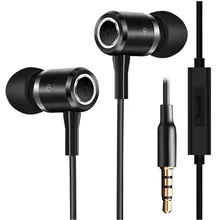 Cheap metal earphone sport earpiece for smart phones 1000pcs/lot