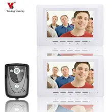 Yobang Security freeship 7″Inch Video Door Phone Doorbell Home Security intercom Color TFT LCD HD Decor Video Intercom Doorbell