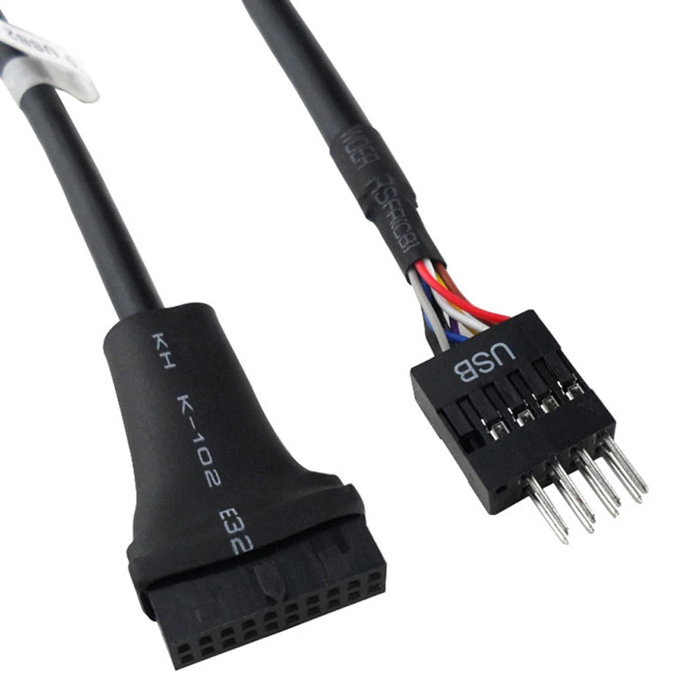 Cable Length: 30cm, Color: 1PCS Computer Cables 9pin Male 1 to 2 or 4 Female Extension Cable Card 9 Pin Desktop 9Pin USB HUB USB 2.0 9 pin Connector Adapter Port Multilier Cable Length: 30cm, Color: 1PCS Computer Cables 9pin Male 1 to 2 or 4 Female Extension Cable Card 9 Pin Desktop 9Pin USB HUB USB 2.0 9 pin Connector Adapter Port Multilier