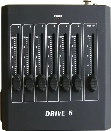 

DMX controller,6 channel DMX controller