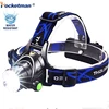 Rechargeable T6/L2 Headlamp Zoomable Waterproof LED Head Lamp Q5 Flashlight Hands-free Torch for Hiking Camping Running ► Photo 1/6