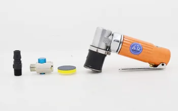 

JIKONG Pneumatic Tools Air Tools Right Angle 90 Degrees Mini Spot Repair Angle Orbital Sander Polisher 1 Inch Pad 3125 30mm 25mm