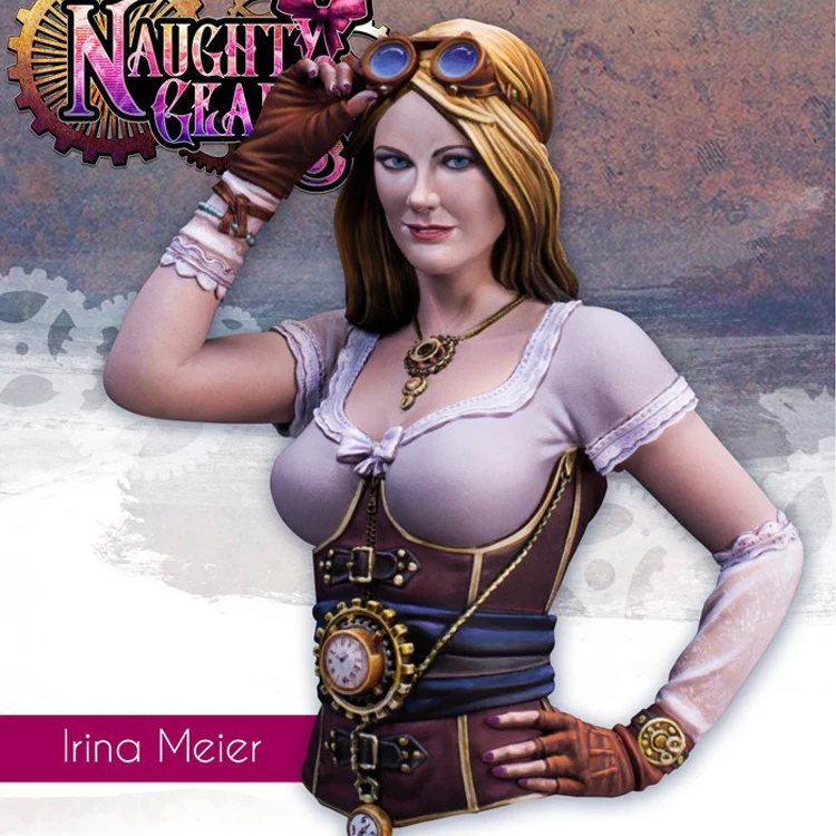 

1/12, IRINA MEIER, Resin Model Bust GK, Unassembled and unpainted kit