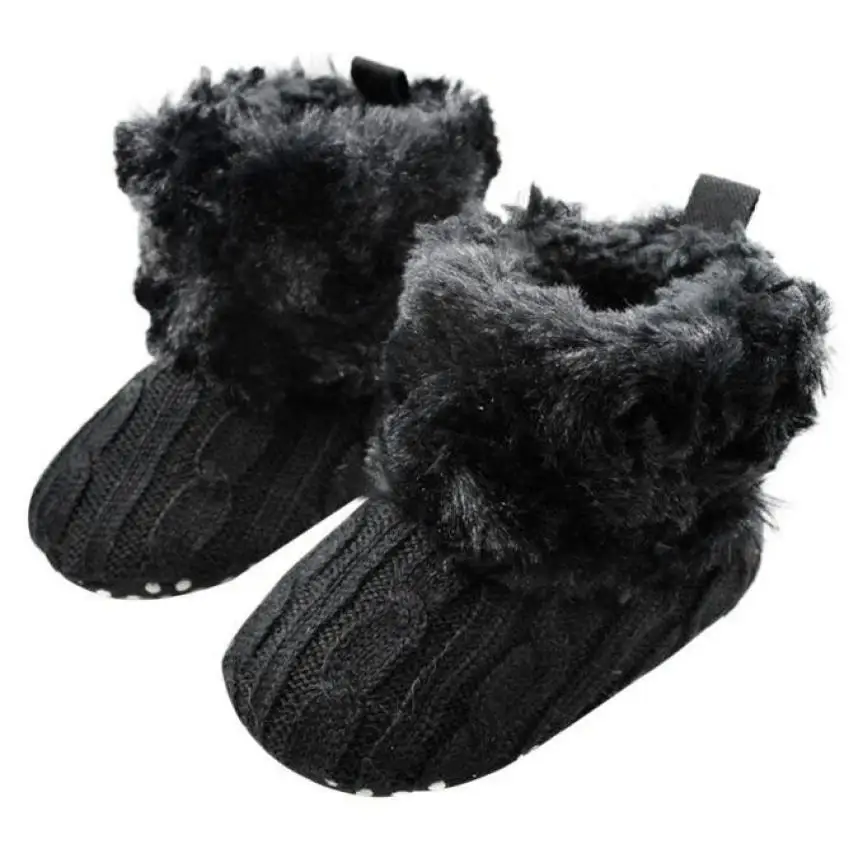

Dropshipping Newest Baby Snow Boots Warm Baby Winter Boots Black Cotton 0-18 months Baby Shoes Baby Boots Girls Shoes Kids Boots