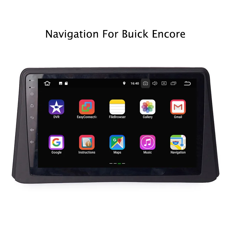 Cheap 9" 2G RAM 16G ROM Android 8.1 Car DVD Multimedia Player For Buick Encore 2013 Touch Screen GPS Navigation Radio Stereo Audio 5
