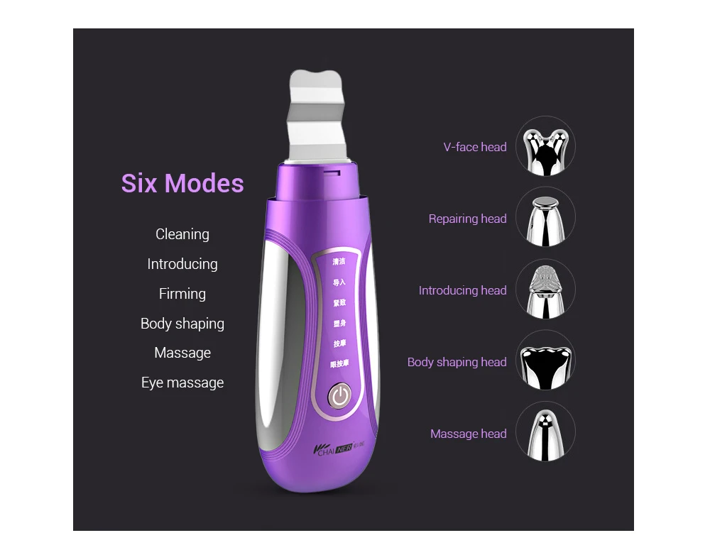 CN - 8008 Ultrasonic Refreshing Skin Beauty Instrument