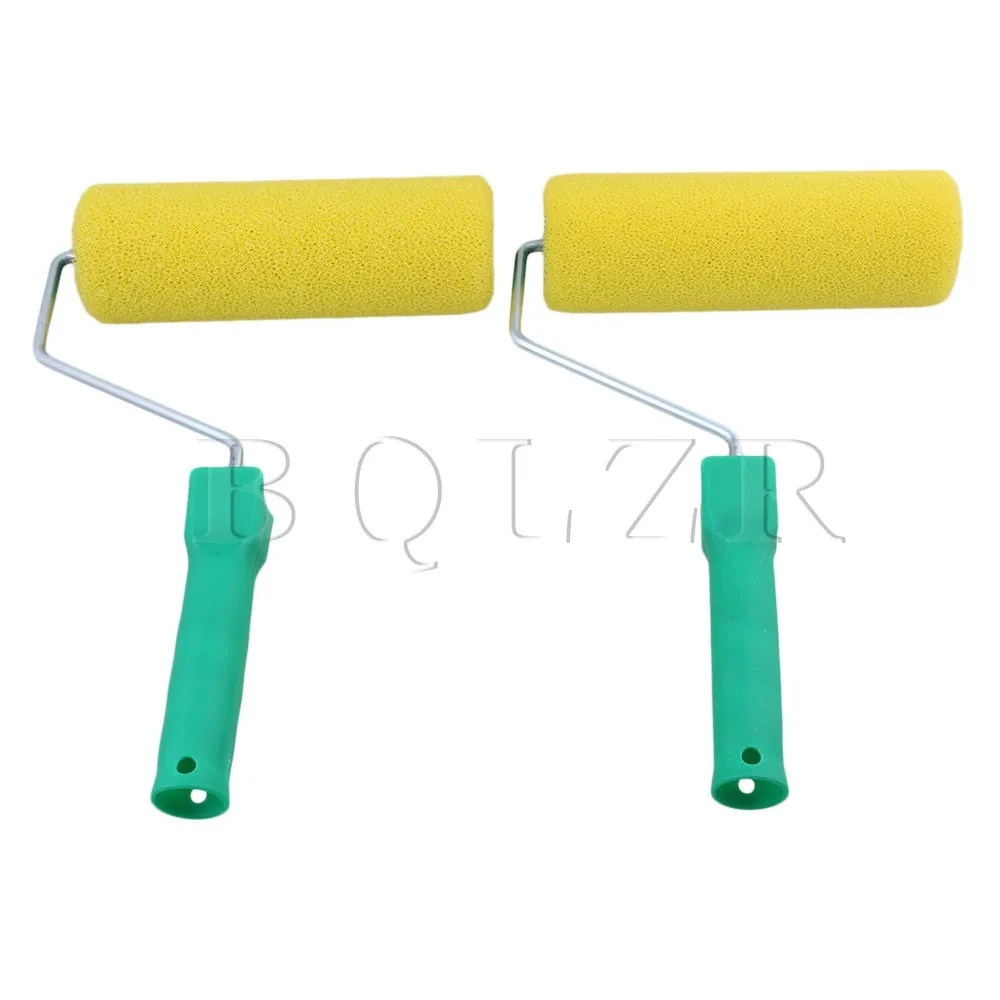 Bqlzr 2pcs Household Decor Paint Roller Brush Tool For Wall