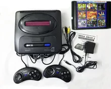 16 bit SEGA MD 2 Video Game Console with US and Japan Mode Switch,for Original SEGA handles Export Russia with 55 classic games