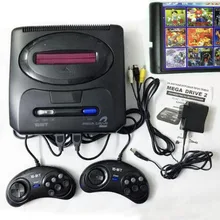 Consola de videojuegos SEGA MD 2 de 16 bits con interruptor de modo EE. UU. Y Japón, para manijas originales de SEGA, Exportación a Rusia con 55 juegos clásicos