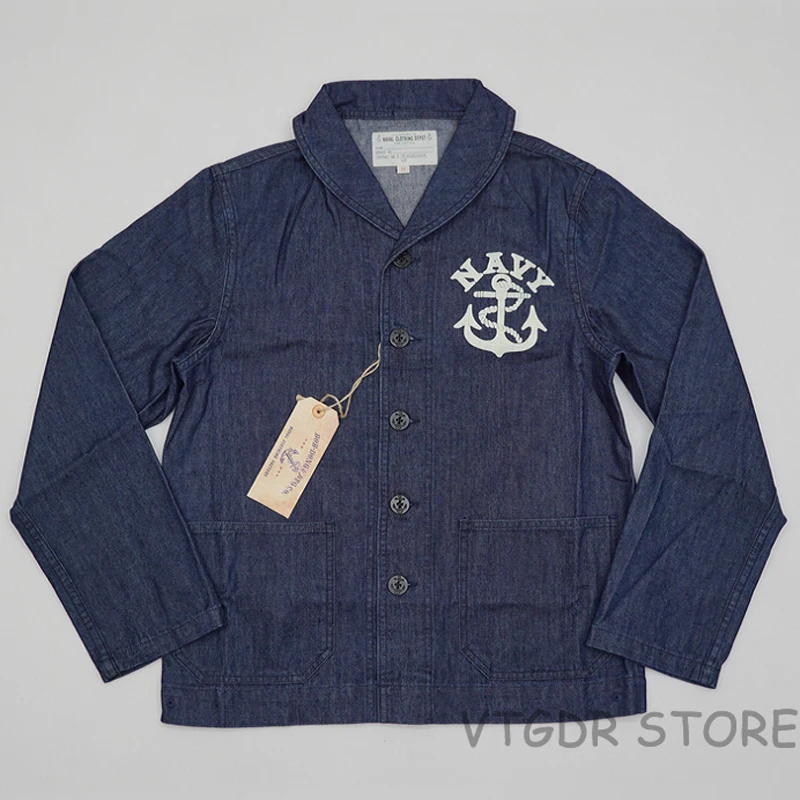 Bob Dong Us Navy Deck Jacket Vintage 