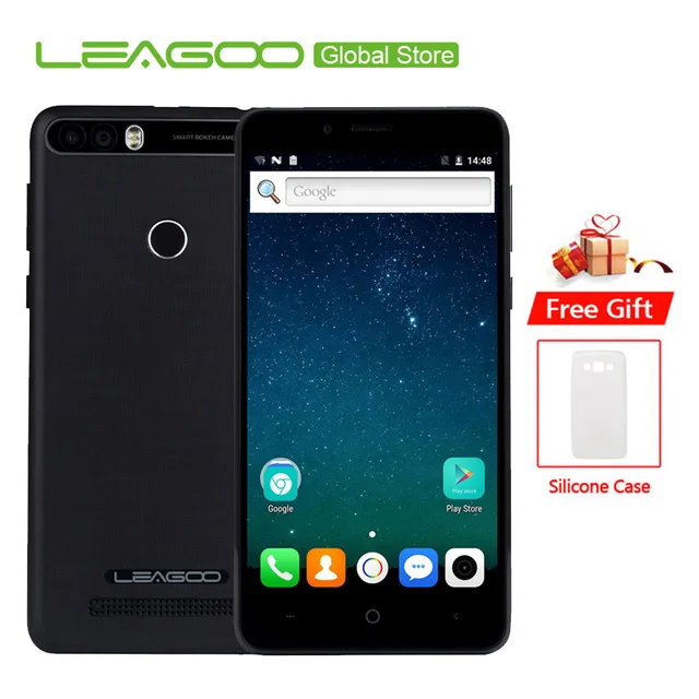 Leagoo Kiicaa power 4000 мАч мобильный телефон 5,0 ''hd MT6580A 4 ядра Android 7,0 2 Гб оперативная память 16 Встроенная 8.0MP двойной задняя камера