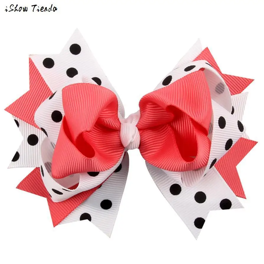 

Kids Hair Clips Dot Bow Hairband Turban Knot Tiaras E Acessorios De Cabelo Infantil #2458