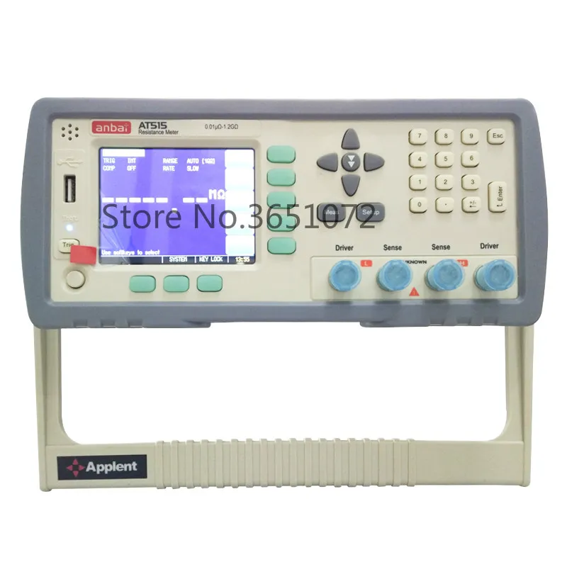 AT515 High Precision Micro Ohm Meterin Resistance Meters from Tools on Alibaba
