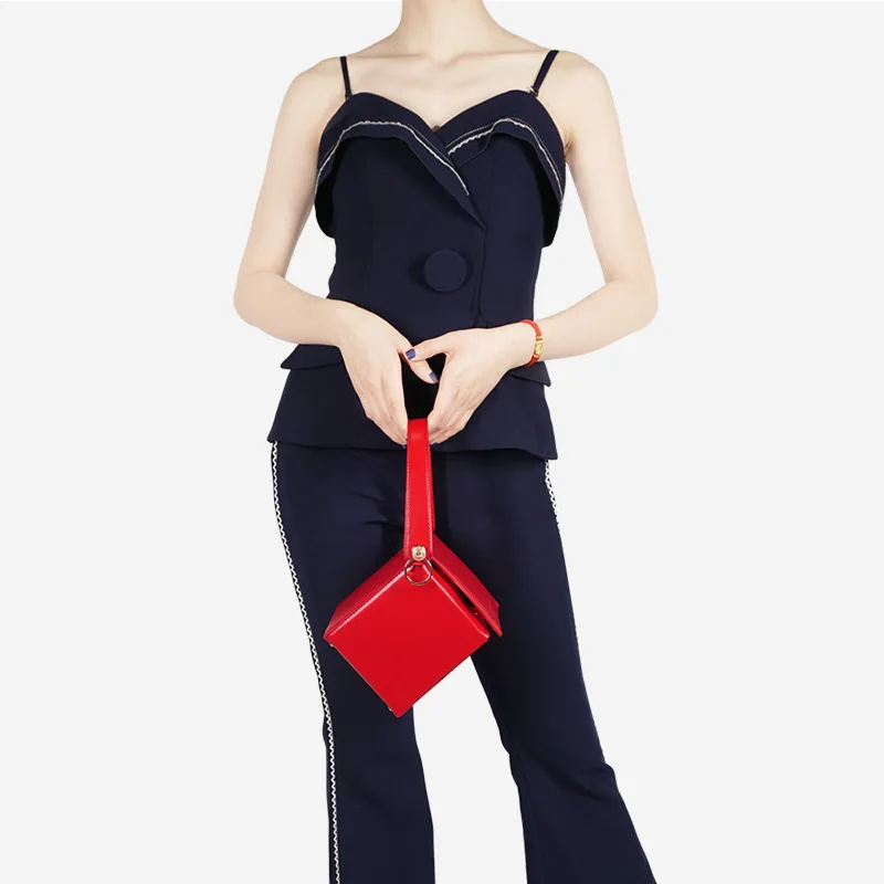 

Vintage Box Style Women Shoulder Bags Luxury Pu Leather Women Handbags Ladies Chain Hand Messenger Bags For Woman Totes 2019 New