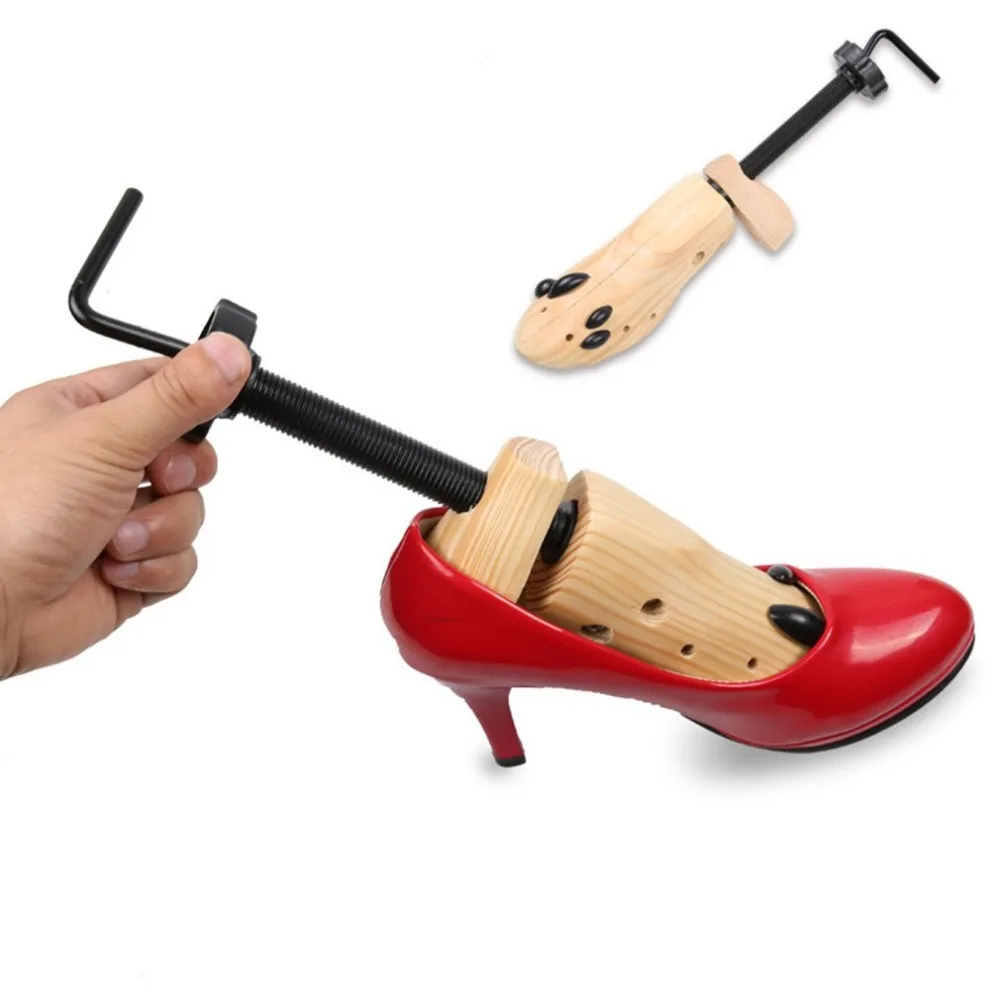 

1 Pcs Universal Wooden Shoe Trees Stretcher Length And Width Adjustable Shoes Shaper Keeper Anti-wrinkle And Anti-deformation