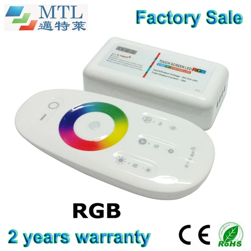 2 4g Rf Rgb Led Controller Programmable With Touch Panel