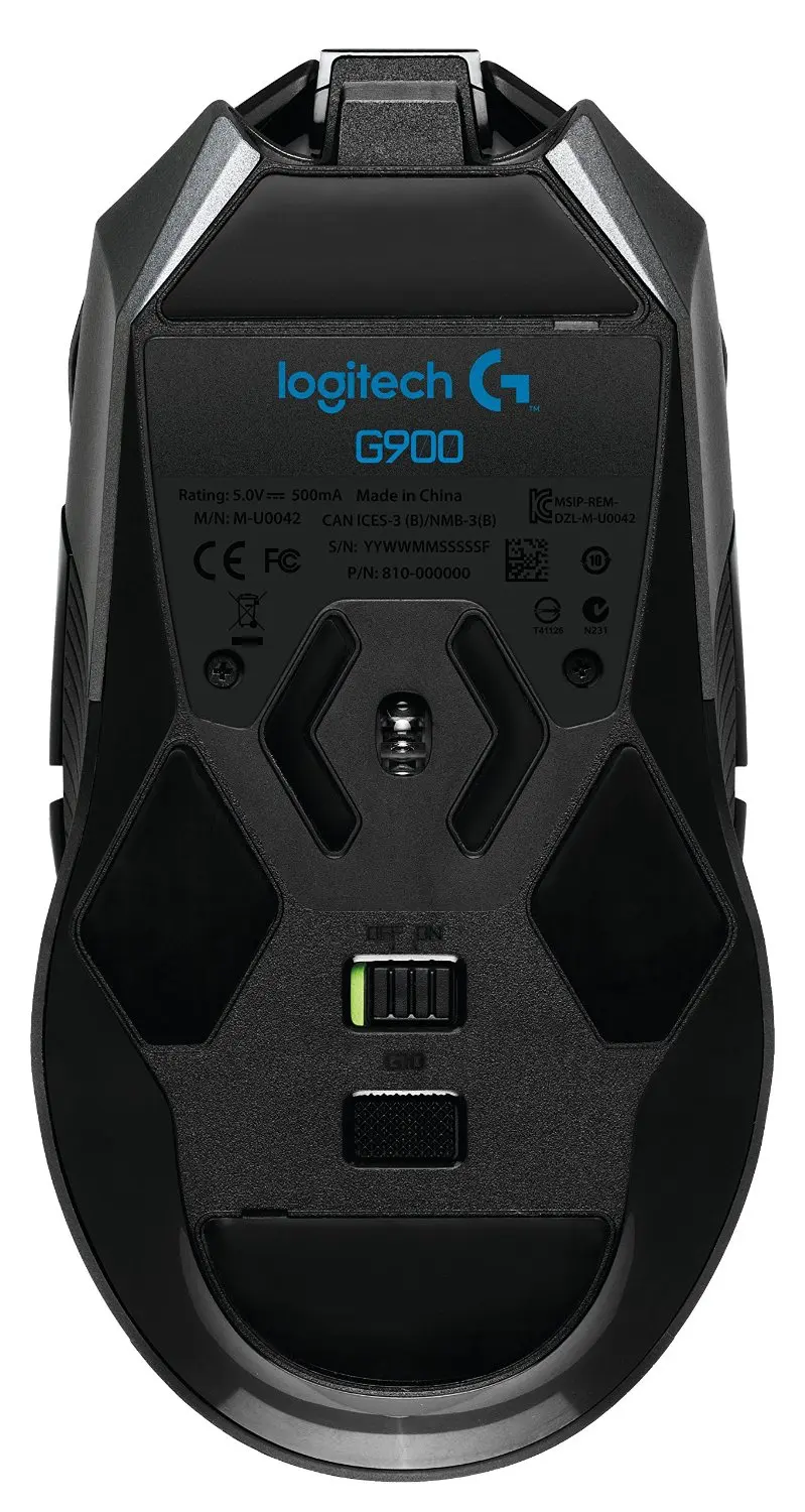 NEW Logitech G900 Chaos Spectrum Professional Grade Wired//Wireless Gaming Mouse