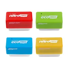Профессиональный 2 шт., экономия топлива, умный двухчиповый привод Nitro Obd2, эко чип, тюнинговая коробка, обновление питания