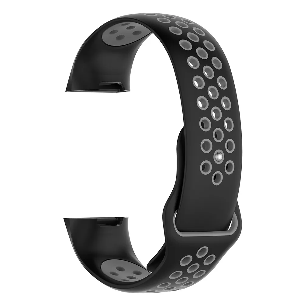 Сменный ремешок для часов для Fitbit Charge 3, двойной цветной Силиконовый Браслет для Fitbit Charge3, аксессуары для ремешка