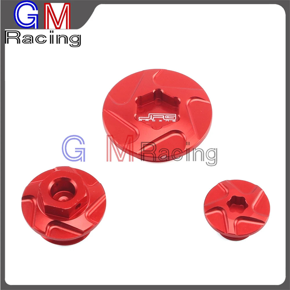CNC Aluminum Engine Timing Oil Plug Set For HONDA CRF150R CRF250R CRF450R CRF450X CRF 150R 250R 450R 450X Dirt Bike Motorcycle | Автомобили