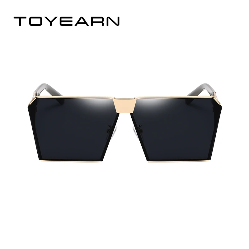 Модный фирменный дизайн, сексуальные женские негабаритные Квадратные Солнцезащитные очки, женские винтажные безрамочное зеркало, солнцезащитные очки для женщин