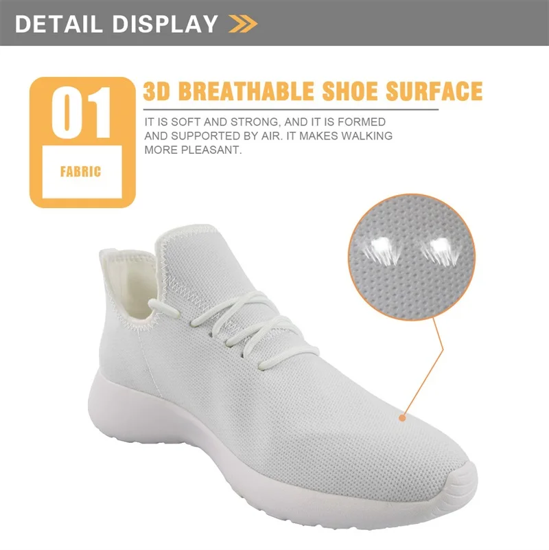 INSTANTARTS Heartbeat Nurse 3D Pattern Women Flat Shoes Summer Comfort&Light Female Casual Shoe Mesh Nurse Sneakers Loafers Shoe