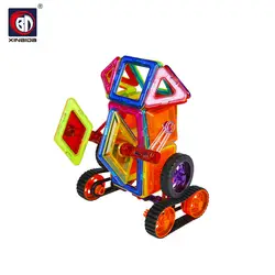 BD магнитные стоительные Блок Головоломка Паровые развивающие волшебные игрушки для детей