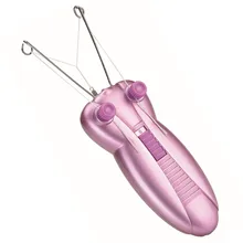 Rebune Electric Facial Hair Remover Epilator Women Body Face Cotton Thread Defeather Painless Shaver Fashion Female Care Tool