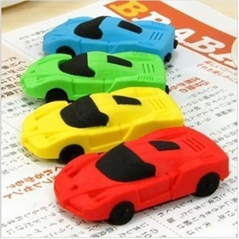 

DL D609 children's Day gift removable car eraser rubber stationery learning supplies Stationery for office supplies students