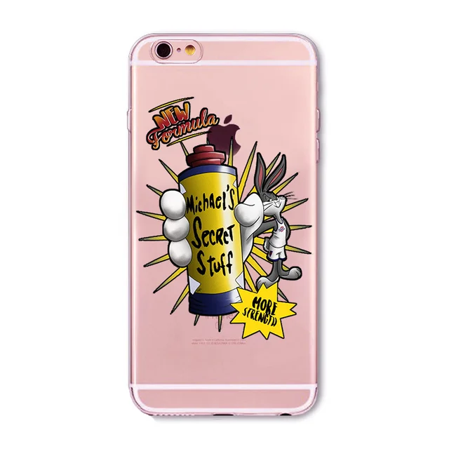 Michael S Secret Stuff Water Bottle Case For Iphone X Xs Max Xr 8 For Samsungs7 S8 S9 Silicone Space Jam Phone Cover Fitted Cases Aliexpress