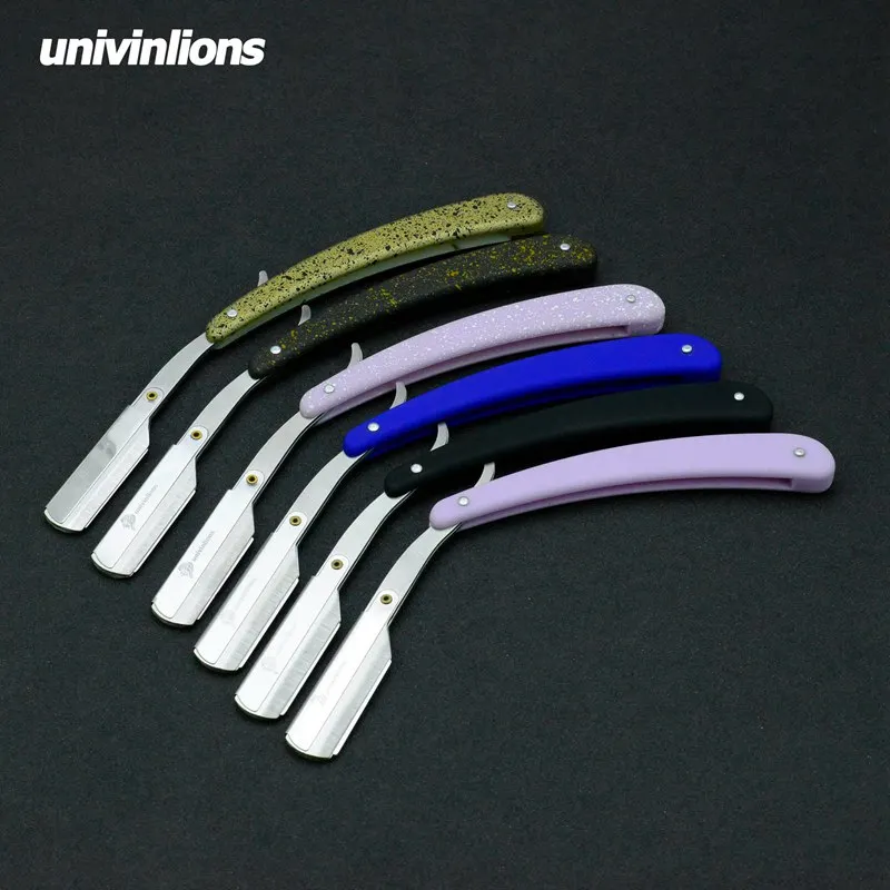 Univinlions ABS пластиковая Мягкая Ручка Складная острое лезвие бритва палка для мужчин и женщин для бритья нож борода лицо область подмышек тело