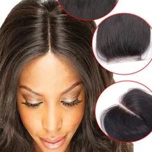 Full Shine Remy Hair Lace Closure Brazilian Body Wave Bleached Knots 4 * 4 Hair Closure With Fast Shipping Natural Color
