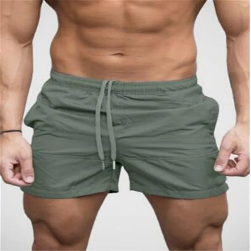 Повседневные Шорты мужские фитнес шорты летние модные однотонные мужские хлопковые шорты размер L XZ124