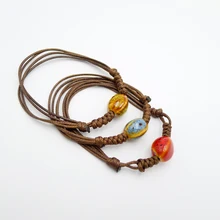 L маленькие ромбовидные веревочные браслеты и ножные браслеты для женщин ручной работы DIY образцы ювелирных изделий оптом# DZ223