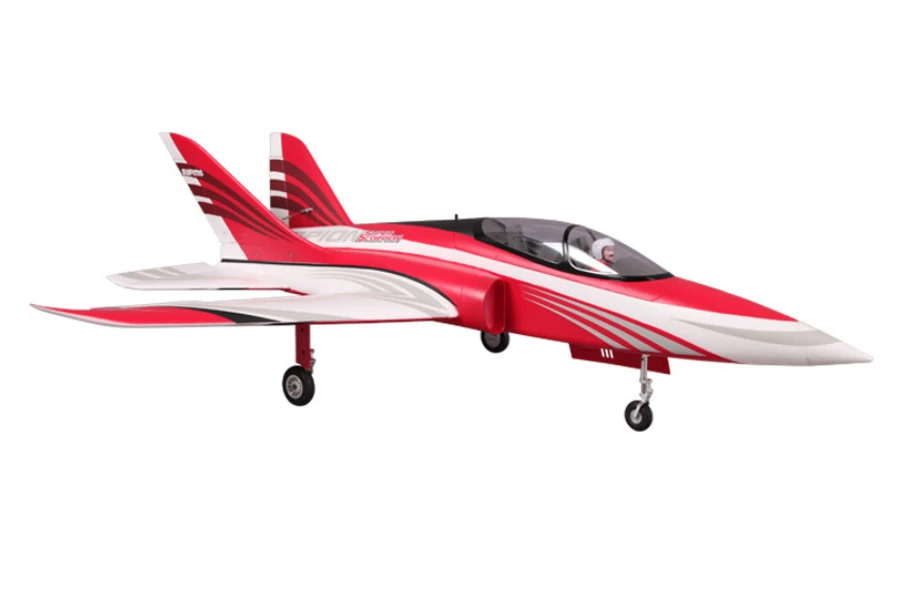 FMS 90 мм супер Скорпион воздуховод вентилятор EDF Jet 6S 7CH с закрылками убирается EPO высокая скорость PNP RC модель самолета Хобби самолет - Цвет: Red (PNP)