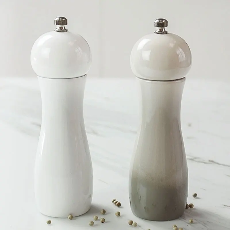 Leeseph Salt and Pepper Grinder With Ceramic Grinder Adjustable Coarseness Elegant Pepper Shakers For Fresh Spices salt and pepper grinder nut spice grinder herb grinder pepper grinder herb spice grinder